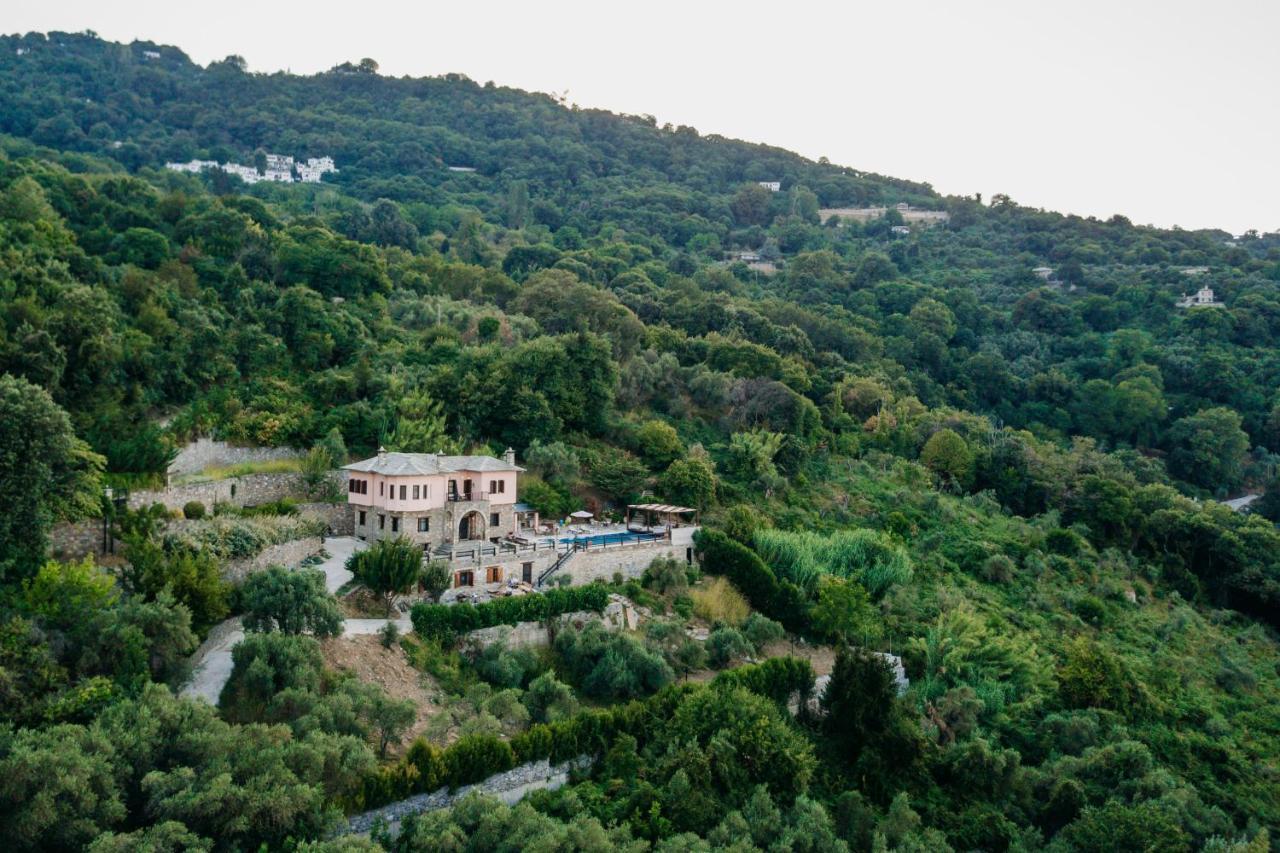 Elysian Luxury Villa Pelion Tsagarada Exterior photo