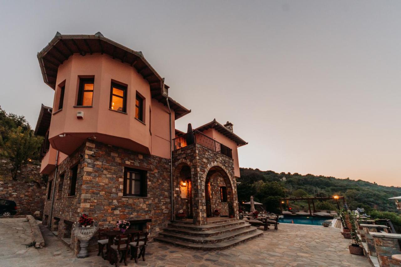Elysian Luxury Villa Pelion Tsagarada Exterior photo