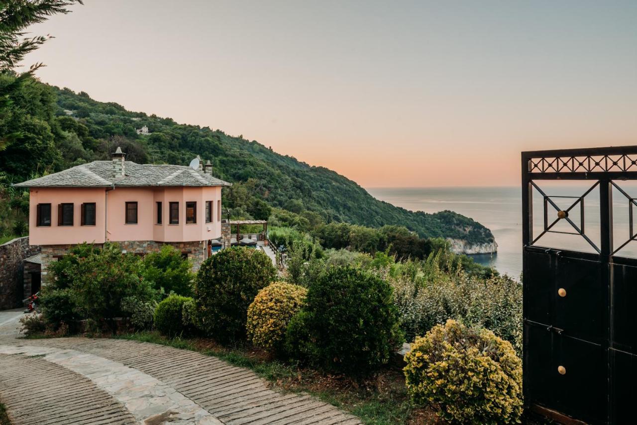 Elysian Luxury Villa Pelion Tsagarada Exterior photo