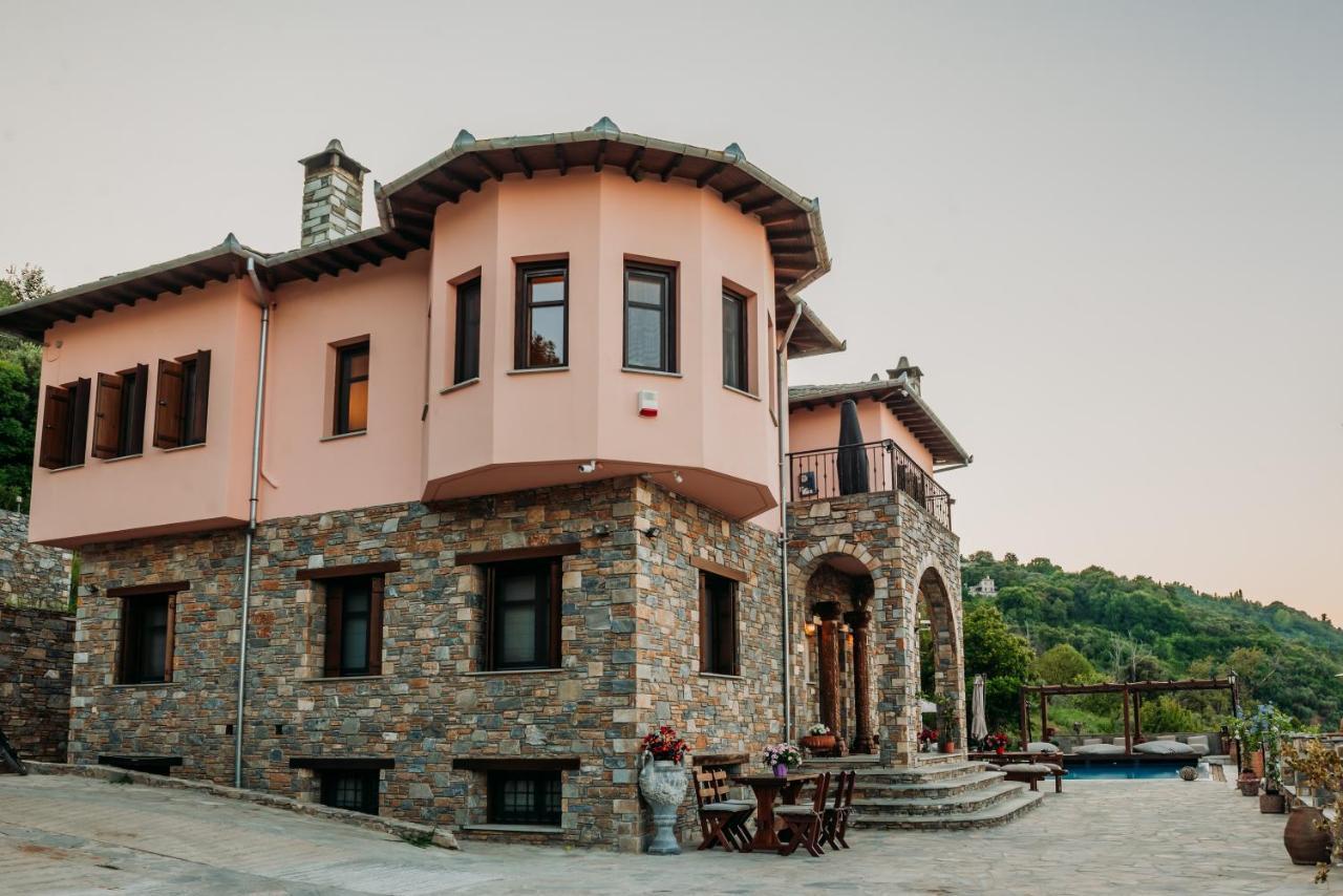 Elysian Luxury Villa Pelion Tsagarada Exterior photo