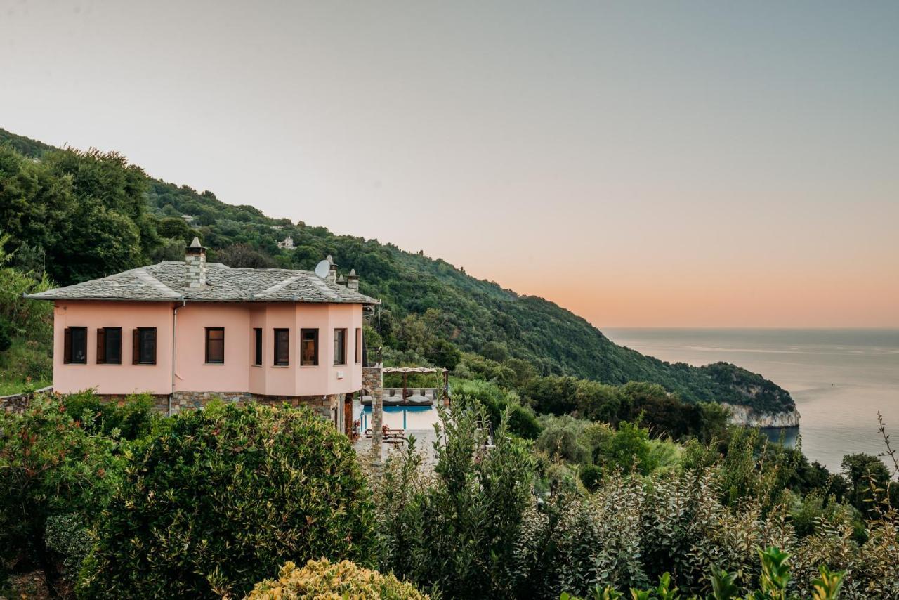 Elysian Luxury Villa Pelion Tsagarada Exterior photo